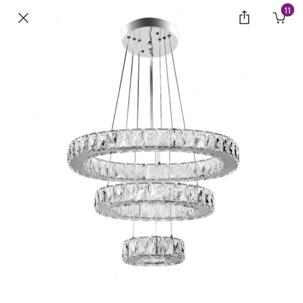 Diamond chandelier’s